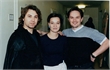 Roberto Alagna, Lisa Tjalve and Andreas Winkler. Salzburger Osterfestspiele April 2000. After the Premiere of Simone Boccanegra